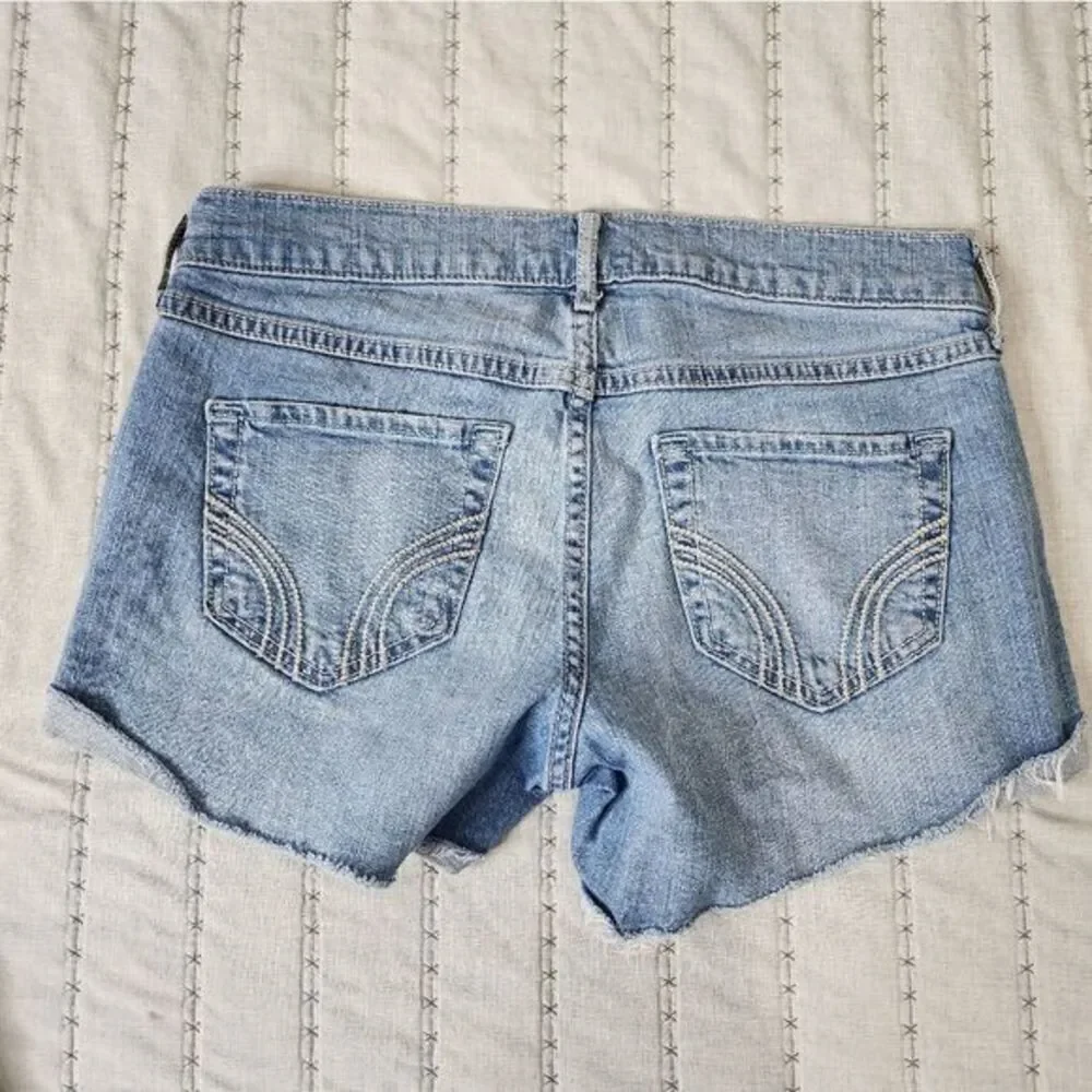 Hollister Womens Blue Short Shorts
